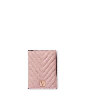 Обкладинка для паспорта Passport Case V-logo Pink