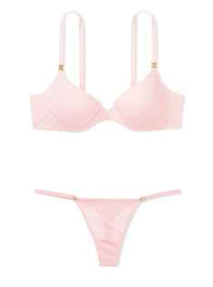 Комплект білизни Icon Push-Up Demi Bra Pretty Blossom Thong Set