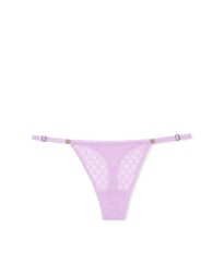 Трусики Icon Lace Adjustable String Thong Panty Silky Lilac