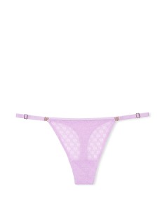 Трусики Icon Lace Adjustable String Thong Panty Silky Lilac
