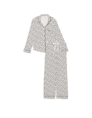 Піжама Modal Long Pajama Set Print