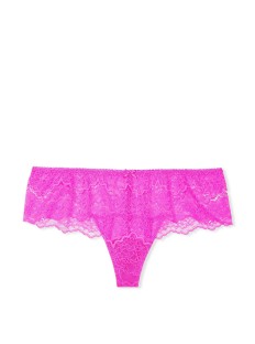Трусики Lace Hipster Thong Panty Pink Berry