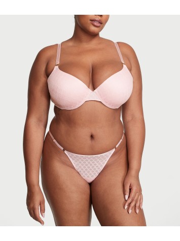 Комплект білизни Icon Push-Up Demi Bra Pretty Blossom Thong Set