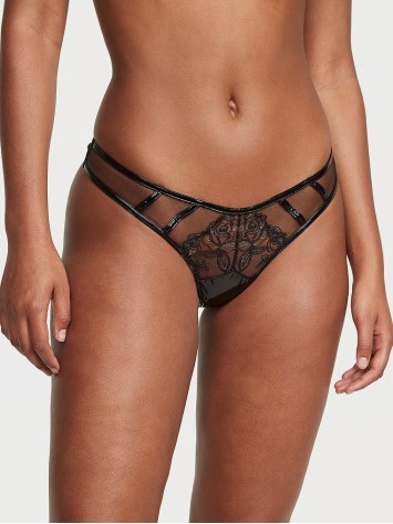 Трусики Midnight Affair Thong Panty Black
