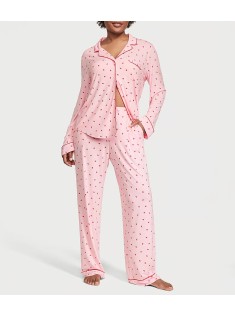 Пижама Modal Long Pajama Set Pink Kiss