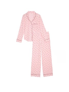 Піжама Modal Long Pajama Set Pink Kiss