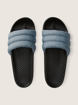 Шльопанці PINK Puffer Slide Blue
