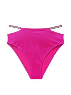 Купальник Shine Strap Triangle Bikini Top High-Waist Cheeky Berry Blush
