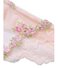 Комплект белья Rosebud Embroidery Smooth & Lace Push-Up Bra Thong Set