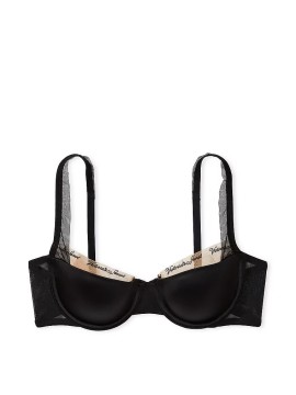 Бюстгальтер Logo Embroidery Lightly Black