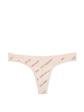 Трусики Stretch Cotton Thong Panty Classic Print