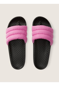 Шльопанці PINK Puffer Slide Pink