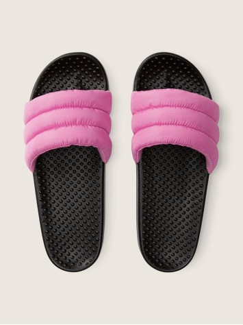 Шлепанцы PINK Puffer Slide Pink