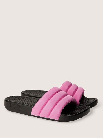 Шлепанцы PINK Puffer Slide Pink