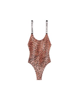Купальник монокини Shine Strap One-piece Leopard