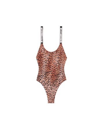Купальник монокіні Shine Strap One-piece Leopard