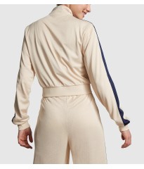 Спортивный костюм Mesh Tech Cropped Full-Zip Jacket Wide-leg Pants
