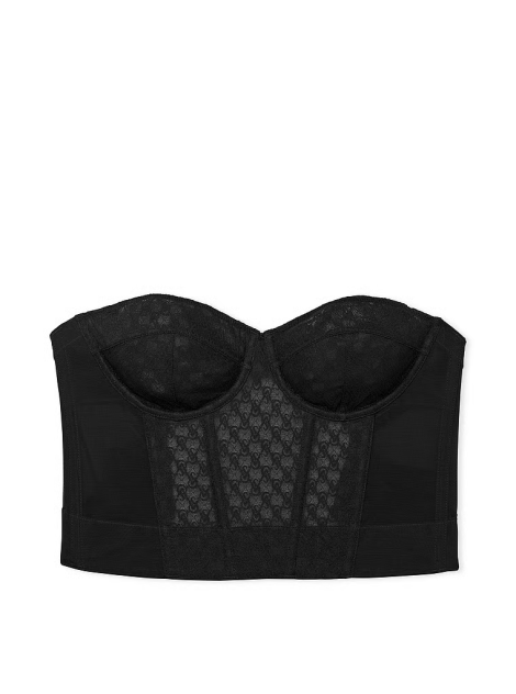 Комплект білизни VS Archives Monogram Corset Top Set Black