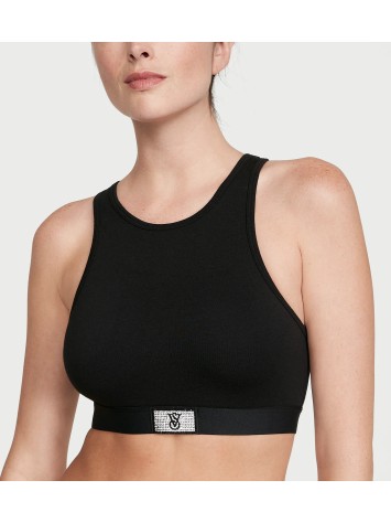Комплект білизни Shine Patch Cotton High-Neck Racerback Bralette Set