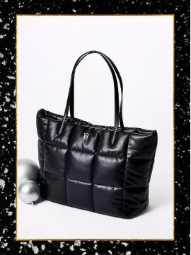 Сумка Victoria’s Secret Quilted Tote Bag Black