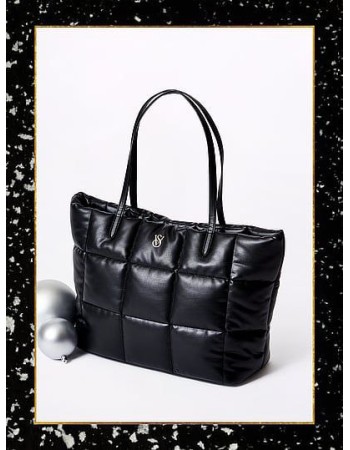 Сумка Victoria's Secret Quilted Tote Bag Black