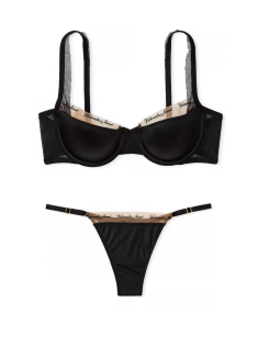 Комплект белья VERY SEXY Logo Embroidery Lightly Lined Balconette Bra Set