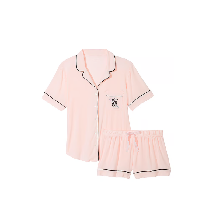 Піжама Modal Short Pajama Set Pink