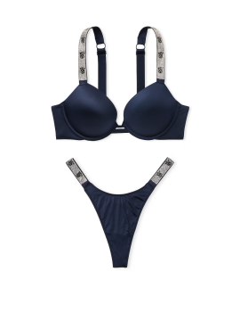 Комплект білизни Shine Cradle Push-Up Bra Set Noir Navy