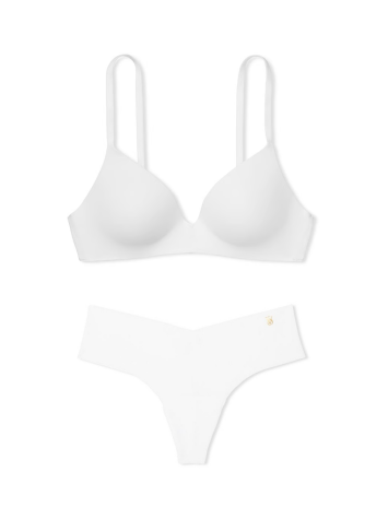 Комплект білизни Lightly Lined Smooth Micro-Rib Wireless Bra Set
