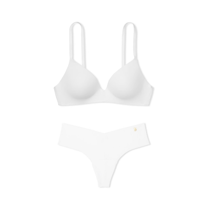 Комплект білизни Lightly Lined Smooth Micro-Rib Wireless Bra Set
