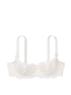 Комплект белья Wicked Unlined Lace Balconette Bra Set Coconut White
