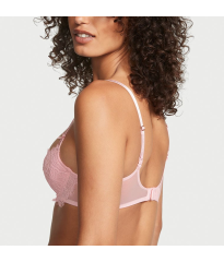 Комплект білизни Wicked Unlined Lace Balconette Bra Set Pretty Blossom