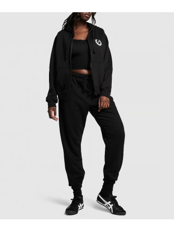 Спортивний костюм PINK FLEECE HIGH-WAIST GYM BLACK