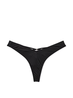 Трусики So Obsessed Strappy Thong Panty Black