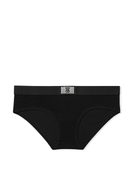 Трусики Cotton Shine Patch Hiphugger Panty Black