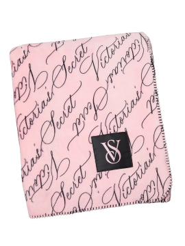 Плед Plush Fleece Blanket Pretty Blossom Script