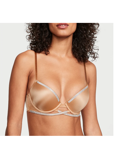 Бюстгальтер Very Sexy Shine Strap Push-Up Bra Toffee