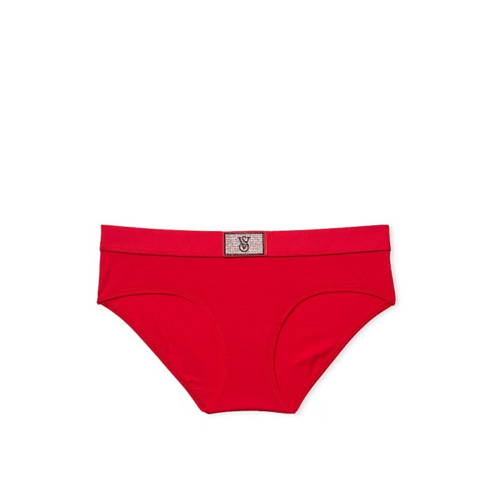 Трусики Logo Cotton Hiphugger Panty Shine Patch Lipstick