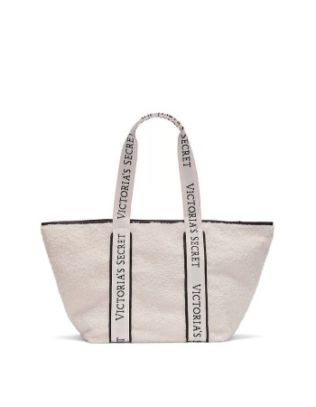 Сумка Victoria Secret Cozy Plush Tote Bags White