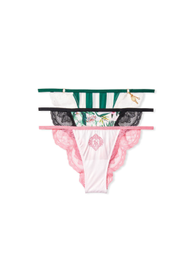Набір трусиків PACK LACE STRING BIKINI PANTIES