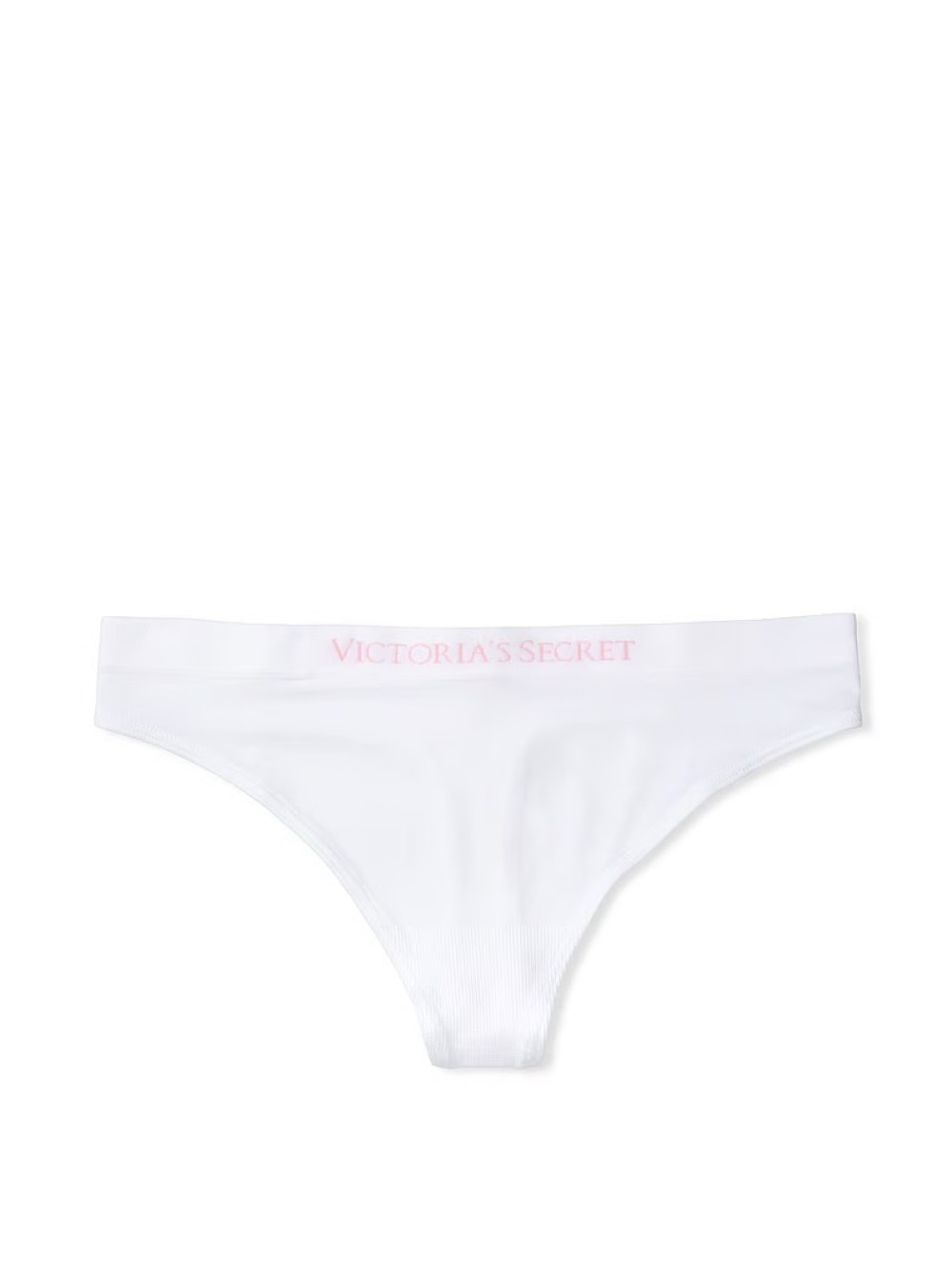 Купить Трусики PINK Victoria's Secret Beige Solid Logo MEDIUM