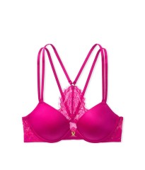 Комплект белья Victoria’s Secret Very Sexy Push-up Fuchsia Lace Bra set