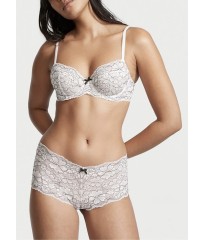 Комплект белья Victoria's Secret Demi Embroidery Bra & Shortie Panty