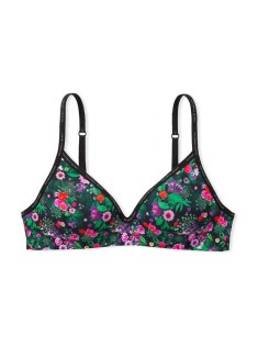 Бюстгальтер Victoria's Secret T-shirt Lightly Lined Wireless Fiower Print Bra