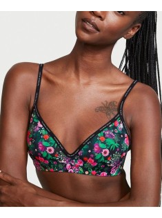 Бюстгальтер Victoria's Secret T-shirt Lightly Lined Wireless Fiower Print Bra