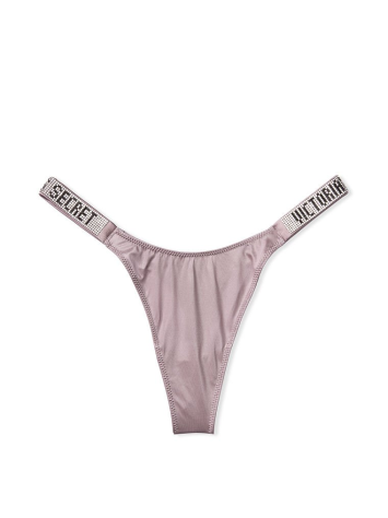 Трусики стрінги VS Shine Strap Panty Mauve Smoke