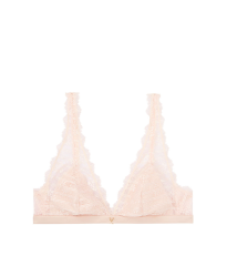 Комплект Victoria Secret Lace Bralette & High-rise Thong Panty V logo