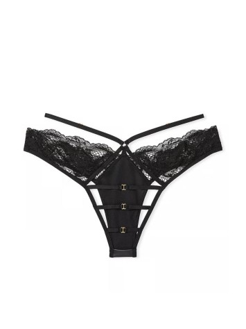 Трусики Very Sexy Fishnet Floral Open Back Brazilian Panty