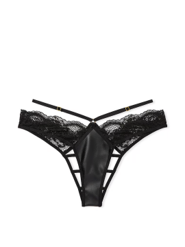 Трусики Very Sexy Fishnet Floral Open Back Brazilian Panty