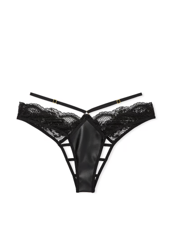 Трусики Very Sexy Fishnet Floral Open Back Brazilian Panty
